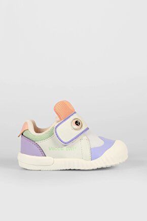 Kız Çocuk Beyaz Loca İlk Adım Ayakkabısı