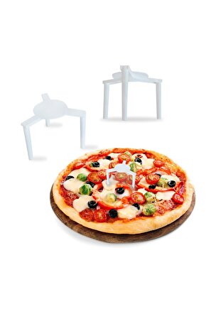 Plastik Pizza Ayağı 500 Adet (Pizza Kutusu Destekleyici)