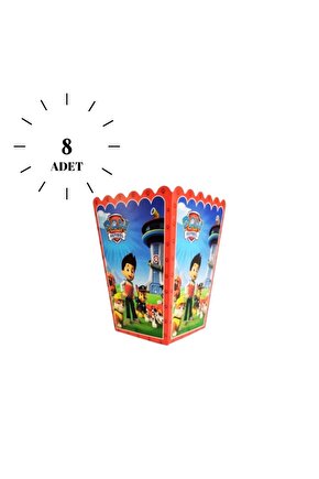 Paw Patrol Mısır Kutusu 8 li