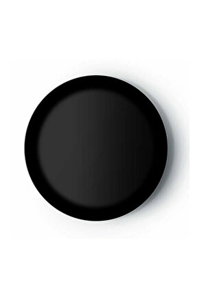 Lüks Plastik Mika Yuvarlak Tabak 26 cm