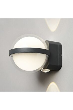 12 Watt, 3200K, 3 Işık Yönlü, Elektrikle Çalışır, Modern Tasarım İç ve Dış Mekan Aplik, Led Aplik