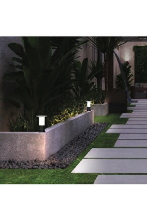 3lü Kısa Mantar Direk Seti, Bahçe Dekorasyon için Şık ve Dayanıklı Ürün