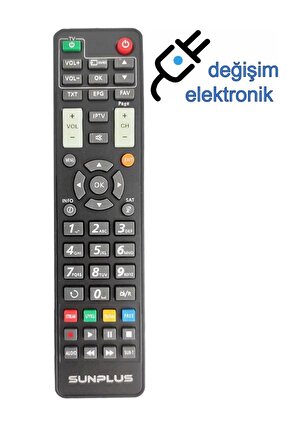 Sunplus Spacex Wifi Hd Uydu Kumandası