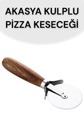 Akasya Kulplu Pizza Keseceği