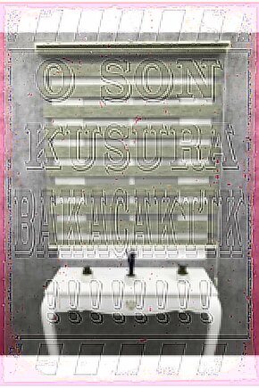 O Son Kusura Bakacaktık Duvar Yazıları Retro Ahşap Poster