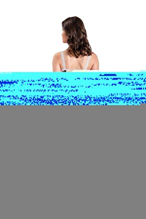 Kadın Siyah Pamuklu Likralı Atlet 553