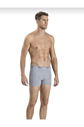 156 Erkek Boxer Likralı Şort 3 Adet