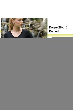 Bel Destekleyici Ortopedik 3 Adet Balenli Etkili Bel Korsesi ( Ten Renk) ( Unisex)