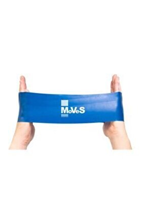 Cm Loop Kas Bacak Germe Pilates Direnç Lastiği Seviye 4Mavi Renk 7x5 Cmx 30,5