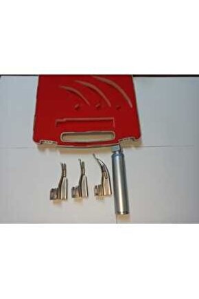 Laringaskop Laringoskop Set No:00-0-1 Eğri Blade (Macintosh)Pediatrik