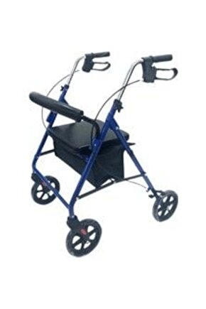 Rr-02 Katlanabilir Alüminyum Rolatör Mavi