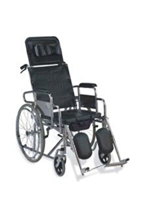608GC Manuel Lazımlıklı Tekerlekli Sandalye