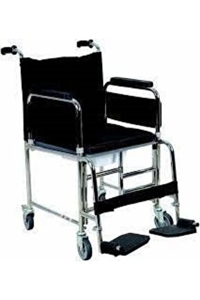 Ev Tipi Klozetli Tekerlekli Sandalye
