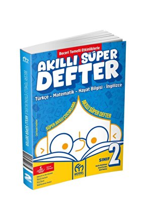 Model 2. Sınıf Tüm Dersler Akıllı Süper Defter
