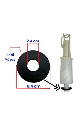 Gömme Rezervuar İç Takım Boşaltma Grubu Contası