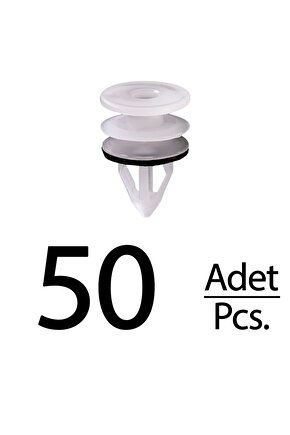 Chevrolet GMC Cadillac Buick için Kapı Panel Tutucu Klips - 50 Adet