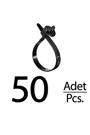 VW Audi Seat Skoda Porsche Lamborghini Skoda Opel Citroen için Kablo Bağı - 50 Adet