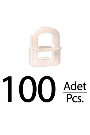 Mercedes Actros Atego Axor Iveco Volvo için Tır Perde Ray Klips - 100 Adet