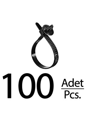 VW Audi Seat Skoda Porsche Lamborghini Skoda Opel Citroen için Kablo Bağı - 100 Adet