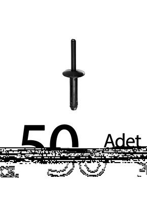 Dodge için Tampon Klips - 50 Adet