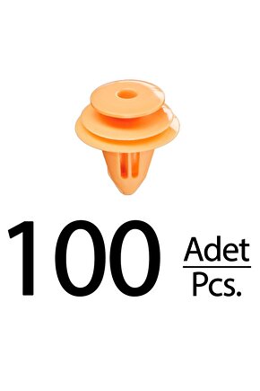 Ford Escape Focus için Havalandırma ve Radyatör Klips - 100 Adet