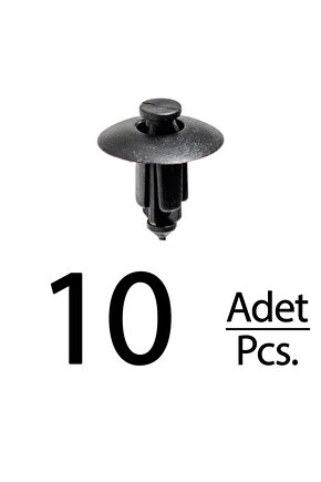 Nissan 200 SX 240 SX 300 ZX Altima Maxima Murano için Çamurluk Tamponu İtmeli Klips - 10 Adet