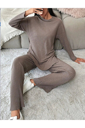 Kadın Uzun Kollu Kaşkorseikili Takım