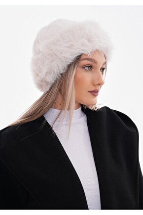 Viral Rus Kalpak Kürklü Pelüş Bere Şapka