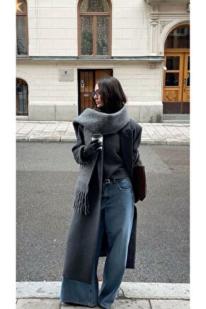 Puffy Yumuşak Dokulu Soft Atkı Omuz Şalı