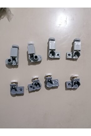 Bella Gri 1 Sabit 2 Açılır Duşakabin Tekeri