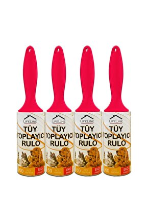 Eko Tüy Toplayıcı Rulo 4 Adet Kedi Tüy Toplayıcı Köpek Tüy Toplayıcı