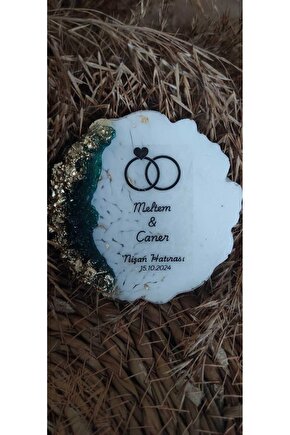 Epoksi Magnet 10 Adet Söz Nişan Kına Nikah Özel Gün
