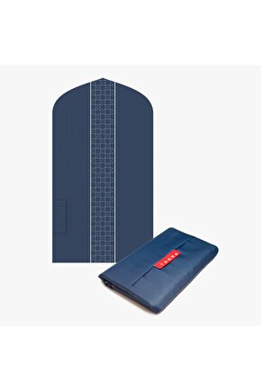 Portatif Cep Seccade Seyahat Namazlığı Katlanabilir Seccade Mükemmel Hediye Mavi