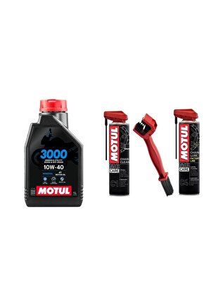 3000 10W40 1L+C1+C4+ZİNCİR TEMİZLEME FIRÇASI