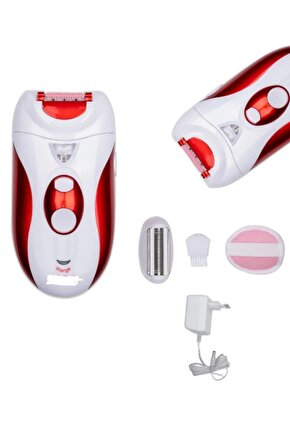 DL- 2026  2 In 1 Epilasyon Aleti Şarjlı ve elektrikli Tüy Alma Makinesi Kadın Bakım Seti
