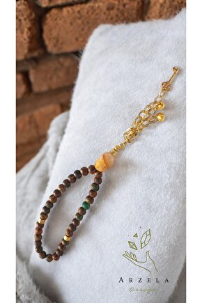 Doğal Taş Tıbet Akiği 33 Lü Erkek Tesbih