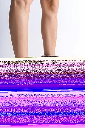 KATYA Fermuarlı Ortopedik Taban Topuklu Kürk DetaylıKadın Bot CST - Siyah