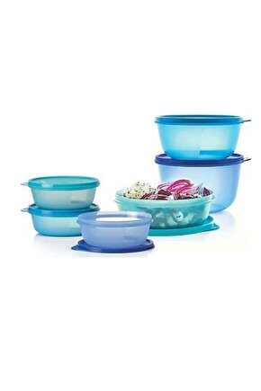 Tuppeware Mucize Set ve 3 Adet 600 ML Şekerkap.