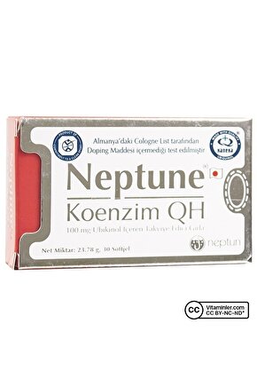 Koenzim Qh 100 Mg 30 Kapsül