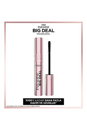 Paris Big Deal Paradise Siyah Maskara