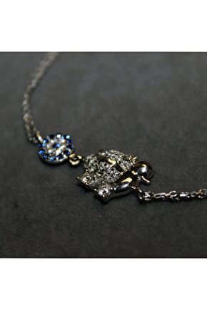 Kadın Beyaz Kuş Bileklik