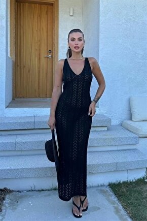 MDB Rosalia Sırt Dekolteli Elbise 2761