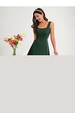 Su Yeşili Baskılı Yakalı Kısa Kollu T-shirt