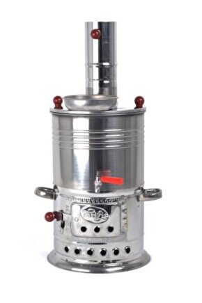 Tek Musluklu Kömürlü Semaver 5 Litre