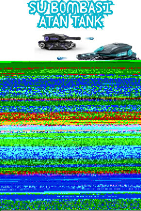 Oyuncak Uzaktan Kumandalı Sesli Ve Işıklı 2.4 Ghz Su Bombası Atan Tank