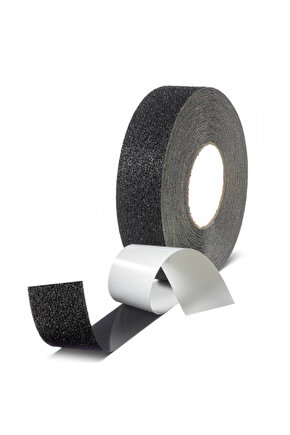 5 Metre Merdiven Kaymaz Bant, 2,5cm Genişlik, Arkası Yapışkanlı 1. Kalite Zemin Kaydırmaz Bant