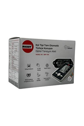 Kol Tipi Tam Otomatik Türkçe Konuşan Dijital Tansiyon Aleti DBP-1318
