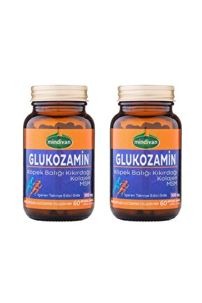 Glukozamin Köpek Balığı Kıkırdağı Kolajen MSM 60 Kapsül x2 ADET