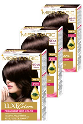 Saç Boyası 6,75 Set Boya 3lü Set