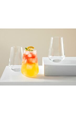 Arzu Sabancı Cozza Kristal 3lü Meşrubat Bardağı 380 ml